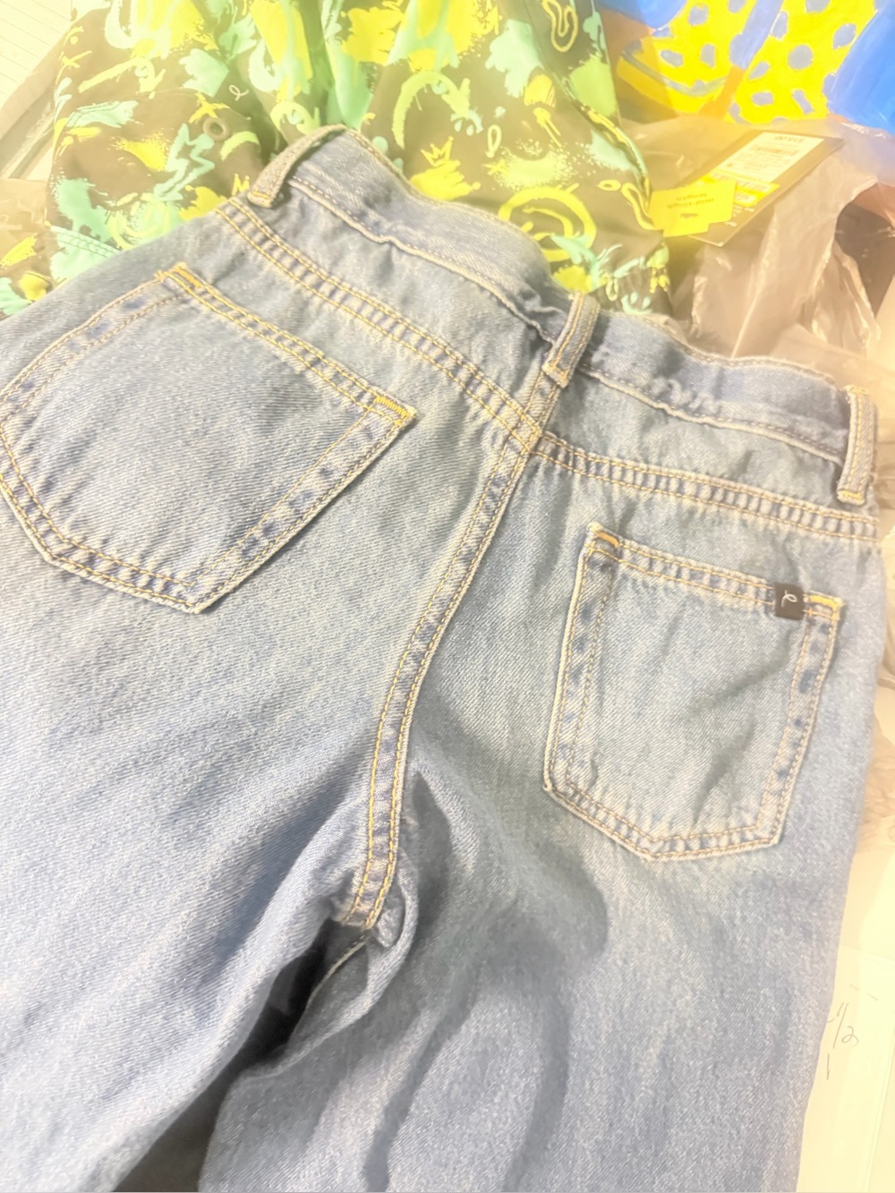 Jeans, girl, size 6 class act new without tag